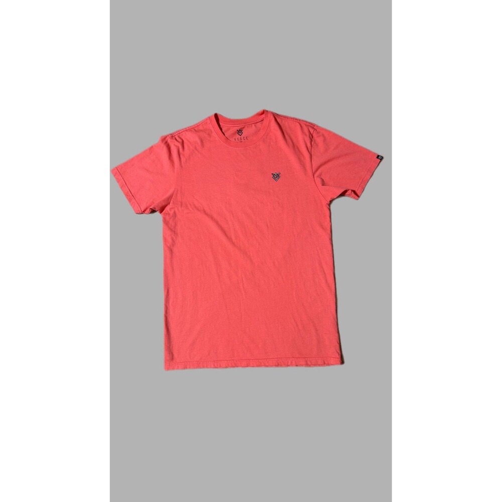 Veece Men’s Coral Cotton T-shirt Size Medium